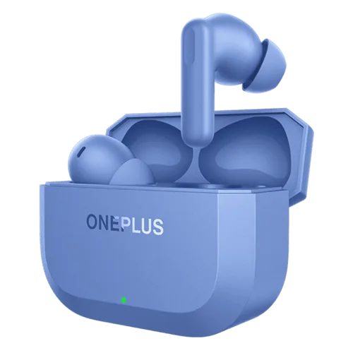 OnePlus Nord Buds 3r wireless earbuds with charging case in Ash Black and Aura Blue color